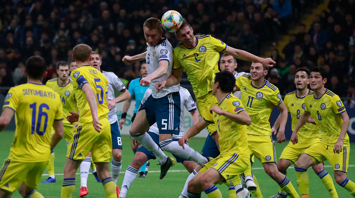 Отборочный матч «ЕВРО-2020»: команда РК проиграла россиянам