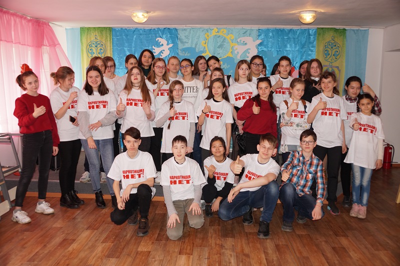 «Искусство против наркотиков»: Необычная акция от павлодарских полицейских