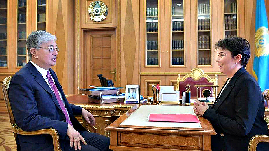 Президент РК и Аружан Саин обсудили проблемы особенных детей