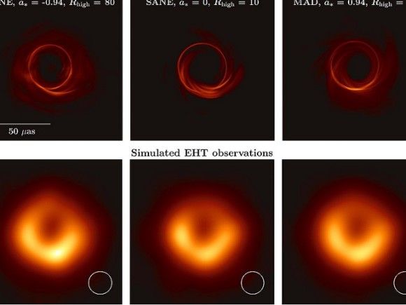 Ученые-астрономы показали миру первое фото черной дыры