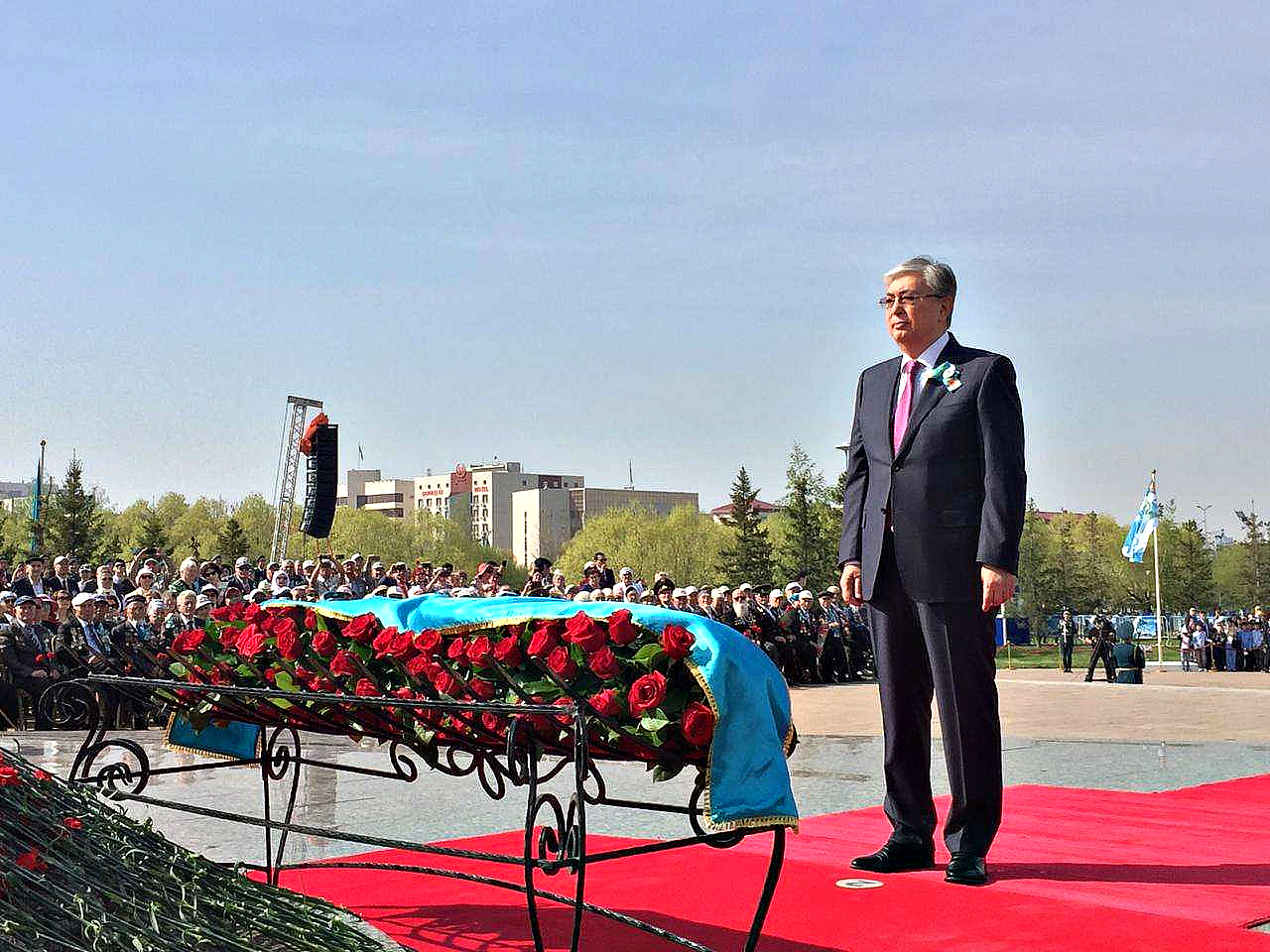 Президент РК: «Наш священный долг – помнить уроки той страшной войны»