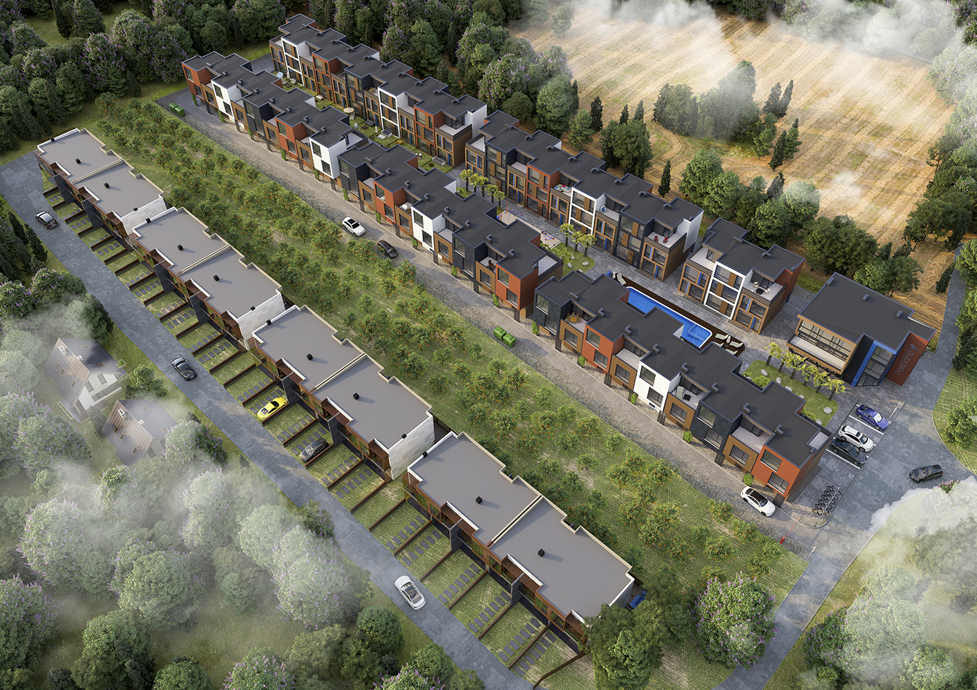 Таунхаусы Polo Villas В Батуми: описание и планировка