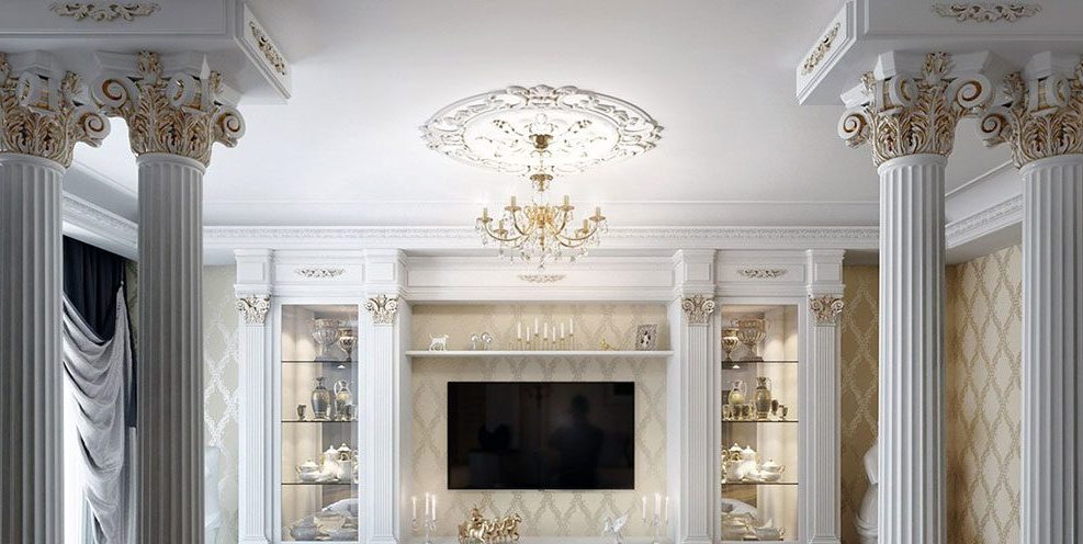 Виды и преимущества лепнины