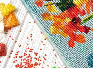 Прекрасный мир-Алмазной мозаики