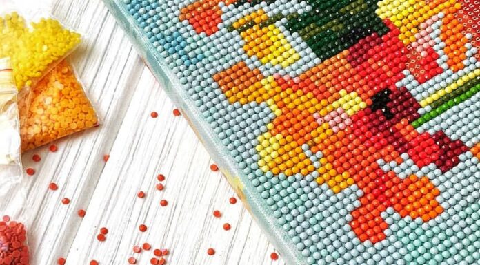 Прекрасный мир-Алмазной мозаики