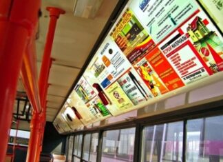 Виды рекламы на транспорте