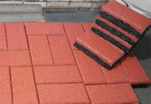 Изготовление и преимущества резиновой тротуарной плитки