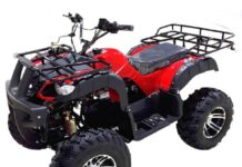 Квадроцикл: четырехколесный мотовездеход, используемый для развлекательной езды