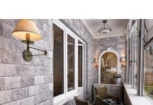 Декоративный камень в интерьере