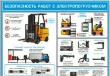 Правила безопасности при работе со штабелерами