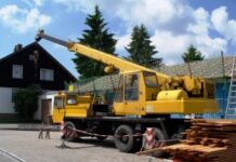 Применение автокранов в строительстве