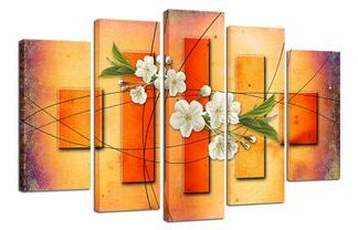 Варианты модульных картин для интерьера