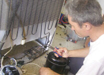 Как производится ремонт холодильников?