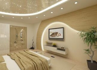 Натяжные потолки: красивые варианты оформления