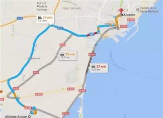 Как добраться в Аликанте аэропорт?