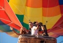 Как проходит полет на воздушном шаре?