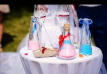 Как провести песочную церемонию на свадьбу?