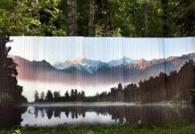 Профнастил с рисунком: стильное современное решение