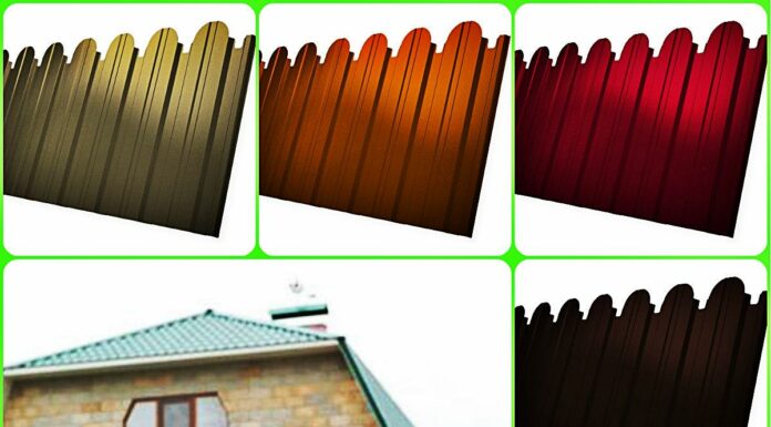 Виды оцинкованного профнастила для забора