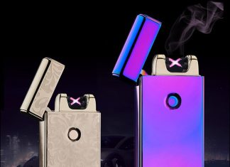 Tesla: самозаряжающаяся электро-зажигалка