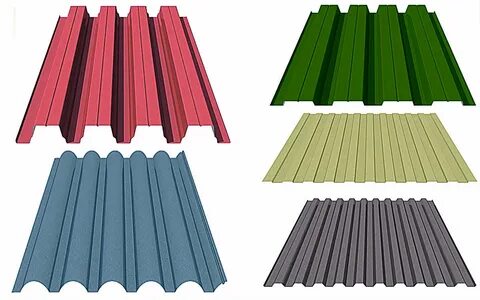 Разновидности профнастила для кровли и забора
