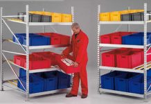 Полочный стеллаж: особенности конструкции и преимущества эксплуатации