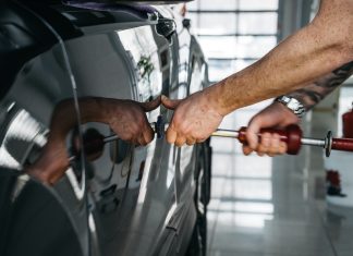 Удаление вмятин без покраски: пошаговая инструкция