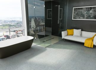 Кварцевый ламинат Fargo в интерьере