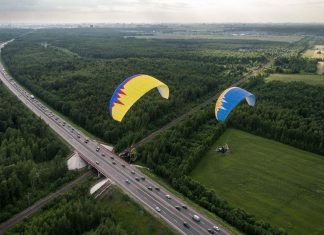 Полет на параплане: дает непередаваемое чувство свободного полета без преград