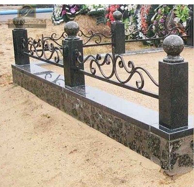 Как выбрать гранитную ограду