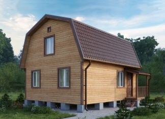 Дом из бруса с мансардой: быстровозводимый и очень комфортный вариант постоянного жилья