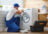 Этапы установки стиральной машины