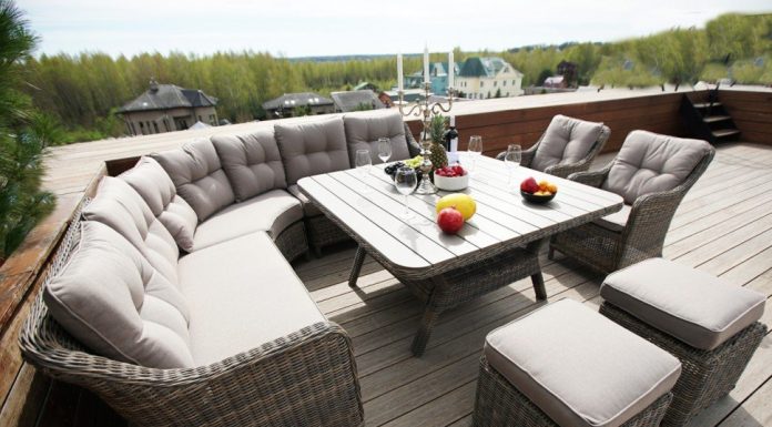 Мебель из ротанга в интерьере квартиры