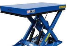 Применение подъемных столов на производстве