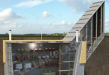 Монтаж пластикового погреба Cellar