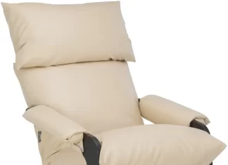 Кожаное кресло-качалка – современность и экологичность!