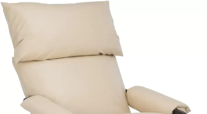 Кожаное кресло-качалка – современность и экологичность!