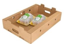 Картонная упаковка для мяса