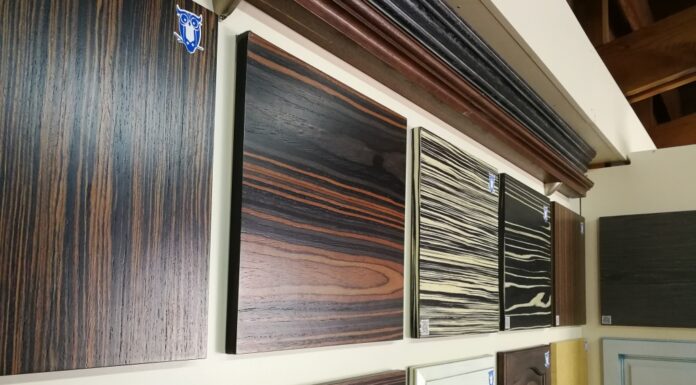 Шпонирование фанеры