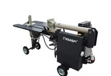 Как устроен электрический дровокол?