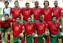 Зрелищные выступления Португалии на Евро 2004