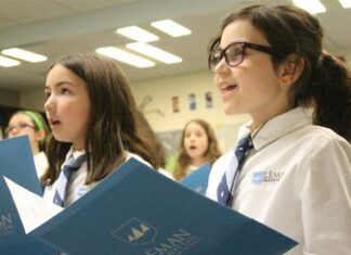 Ультрасовременная американская школа Leman Manhattan Preparatory School