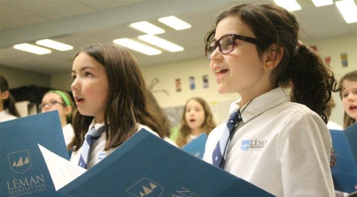 Ультрасовременная американская школа Leman Manhattan Preparatory School