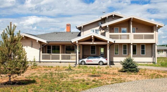 Технология строительства дома из клееного бруса