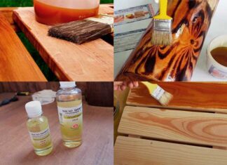 В чем смысл перемешивания масла перед его нанесением на поверхность древесины?