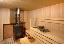 Особенности установки дровяной печи в бане