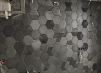 Бетонные элементы в дизайне интерьера.