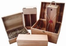 Особенности деревянной упаковки для подарков