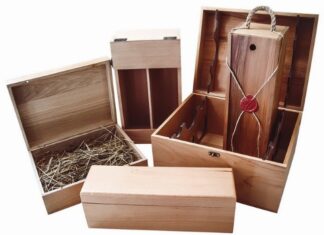 Особенности деревянной упаковки для подарков
