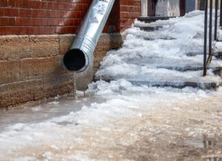 Монтаж и эксплуатация металлического водостока